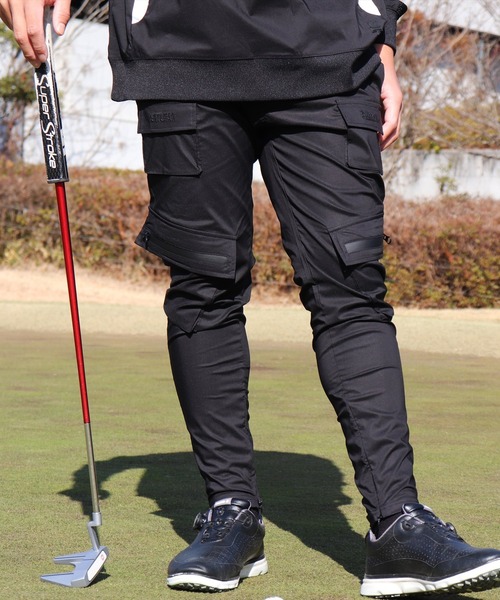 口コミ サイト 商品 カーゴパンツ クロス ストレッチ GOLF」8ポケット (RM)「LUXE/R メンズウェア