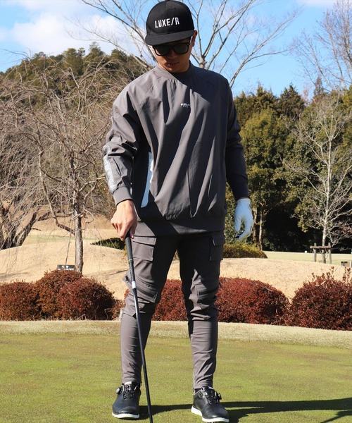 LUXE/R - 【LUXE/R】ゴルフパンツ グレー L LUXE/R ジョガーパンツ メンズ レディース スウェットパンツ