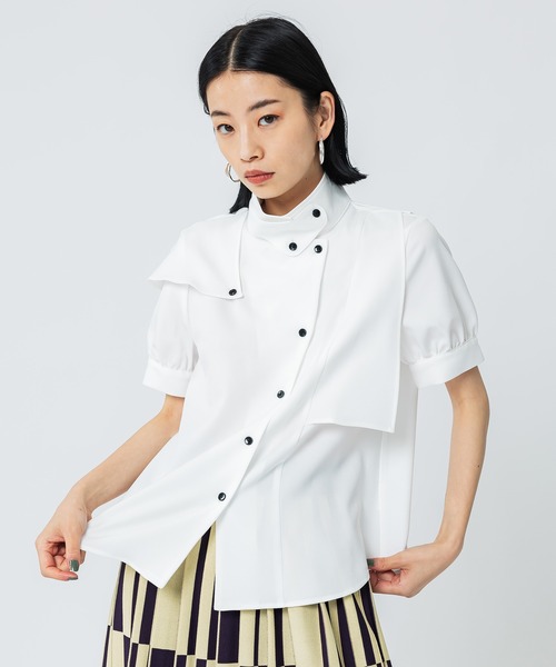 UNITED TOKYO（ユナイテッドトウキョウ） 半袖ブラウス FREE ホワイト