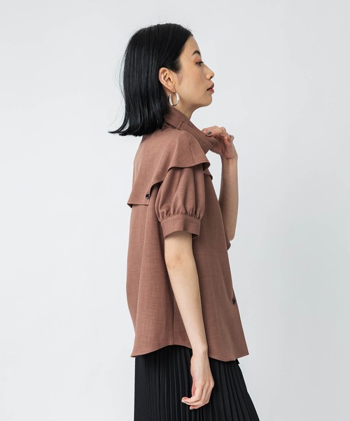 UNITED TOKYO（ユナイテッドトウキョウ） 半袖ブラウス FREE ホワイト