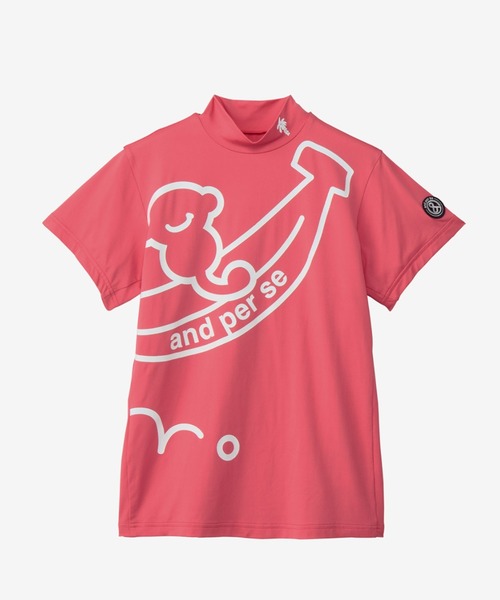 tシャツ ショットスムーザー半袖モックネックシャツ（レディース） レディース