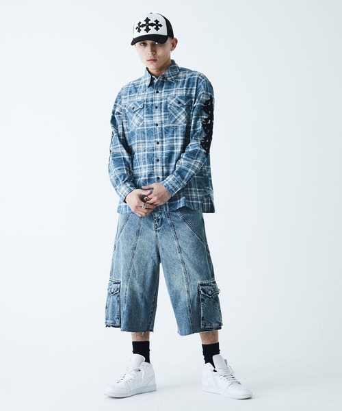 帽子 Cross Leather Patch Mesh Cap SUPPLIER Cross Leather Patch Mesh Cap｜SUPPLIER｜キャップ