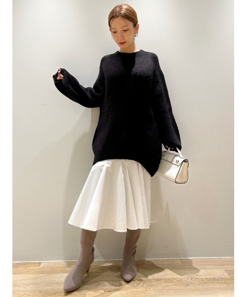 SNIDEL（スナイデル） ニットワンピース FREE ブラック レディース