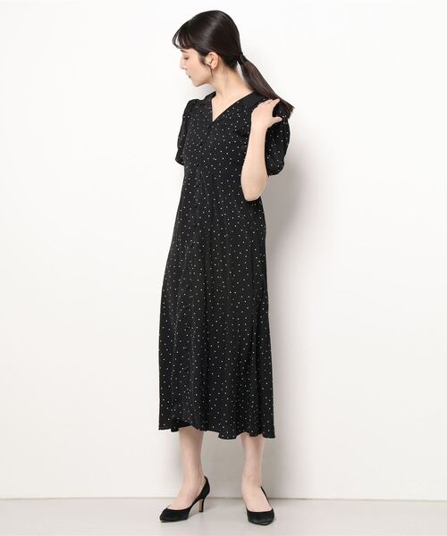 EATME 「EATME」 半袖ワンピース SMALL ブラック レディース