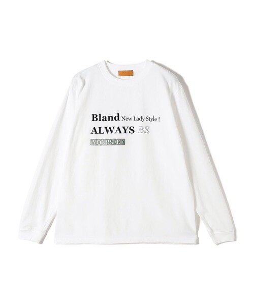 tシャツ 「SHIPS別注」Odub:プリント ロング スリーブ TEE レディース Odub tシャツ 「SHIPS別注」Odub:プリント ロング スリーブ TEE