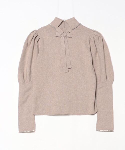 「Her lip to」 タートルネックニット M ブラウン レディース_画像2