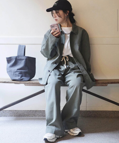 宮！美品！ジャーナルスタンダード　ワークジャケット JOURNAL STANDARD LUXE セットアップ ユーロワークジャケット