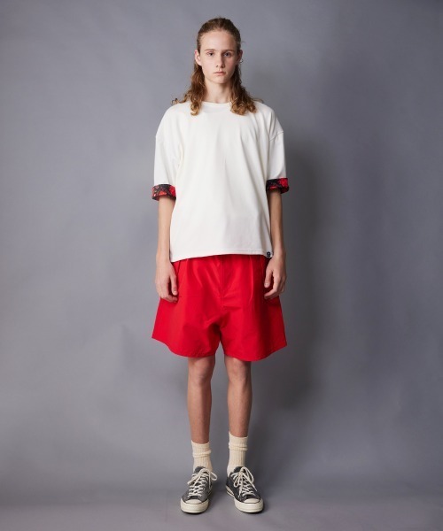 rehacer（レアセル） tシャツ : Botanical Sleeve CS / ボタニカル