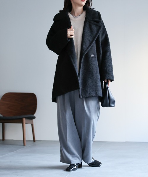 「sakishimatokyo」 ピーコート FREE ベージュ レディース_画像9