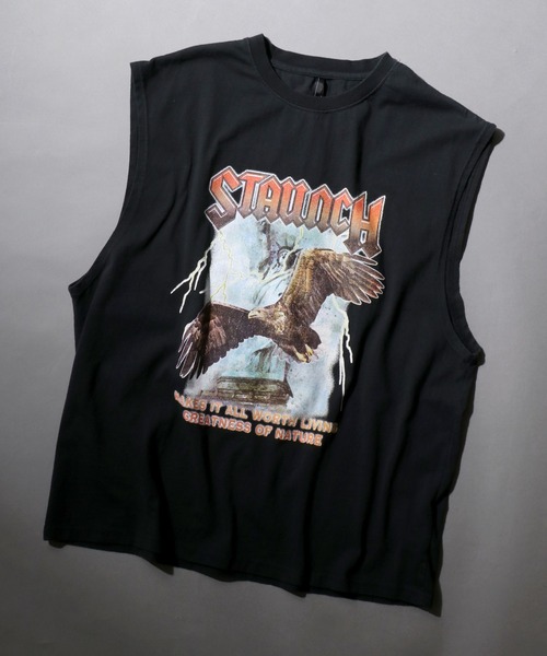 SITRY（シトリー） タンクトップ Pigment Graphic No Sleeve Shirt