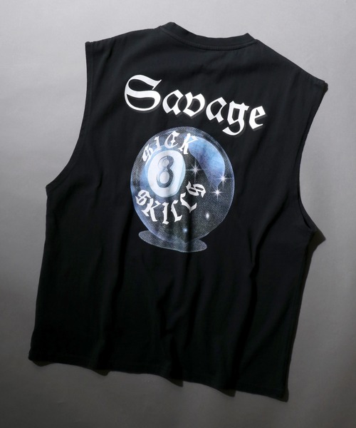 SITRY（シトリー） タンクトップ Pigment Graphic No Sleeve Shirt