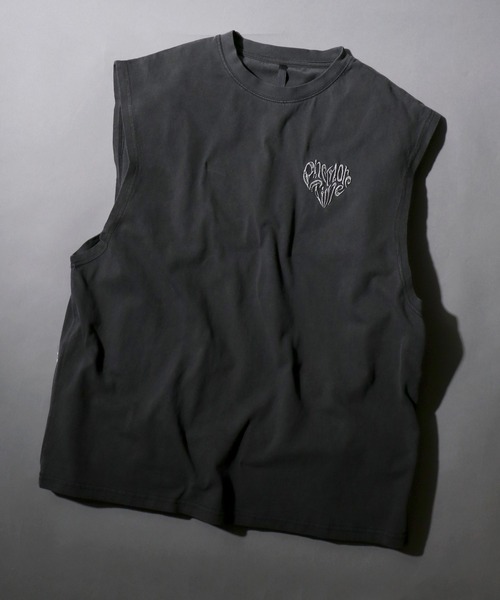 SITRY（シトリー） タンクトップ Pigment Graphic No Sleeve Shirt
