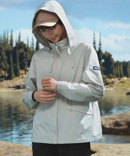 [美品]AIGLE GORE-TEX MOUNTAIN PARKER AIGLE マウンテンパーカー ウインドブレーカー 防水 透湿 防風