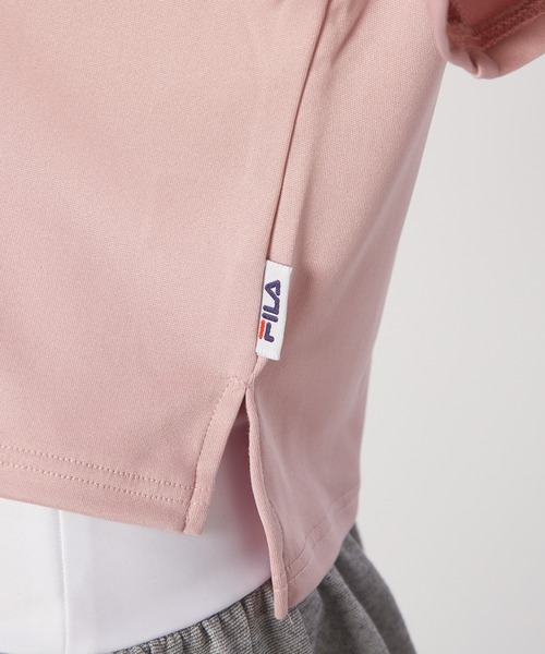 【新品】FILA レディース水着 水着セット 水着3点 セットピンク 11号 襟付きTシャツ付き3点セット水着（水着）｜FILA（フィラ）の