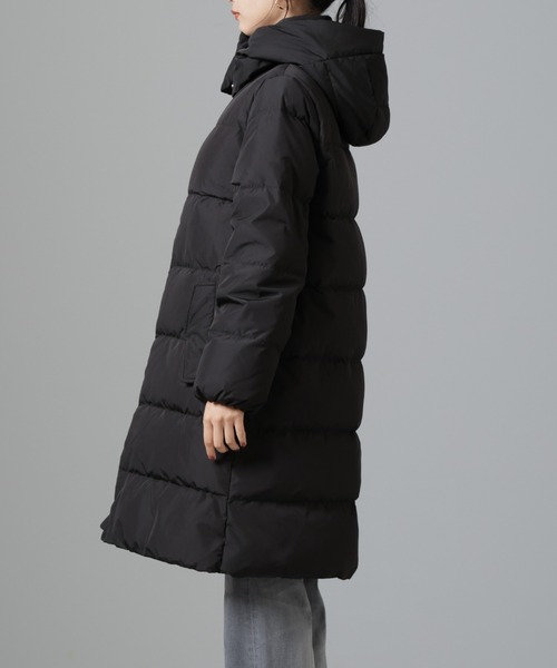 NANO universe（ナノ・ユニバース） ダウンコート FREE ブラック