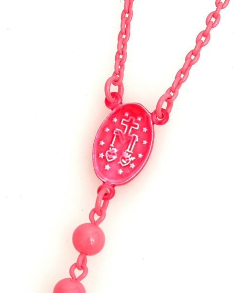 ネックレス an meets zakka ワントーンカラーロザリオネックレス(50cm