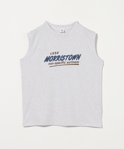 tシャツ 「Americana × 6(ROKU)」MORRISTOWN NO SLEEVE TEE/Tシャツ レディース AMERICANA tシャツ 「Americana × 6(ROKU)」MORRISTOWN NO