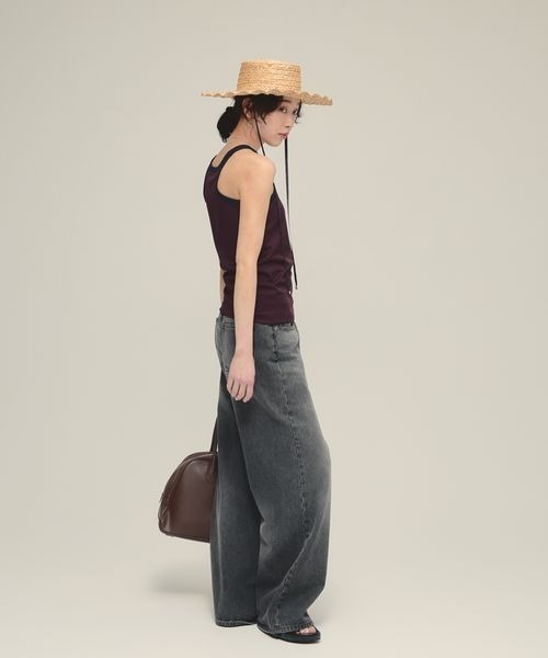 タンクトップ ノースリーブ 「eL」Trim Seamless Cup Top/492728 レディース タンクトップ ノースリーブ 「eL」Trim Seamless Cup Top/492728