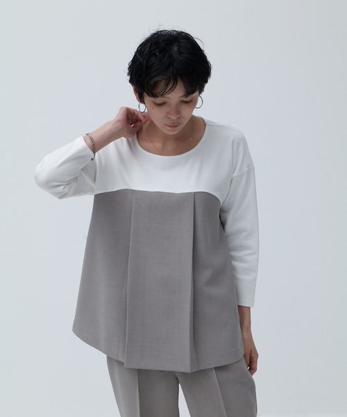 tシャツ トーンミックストップス レディース