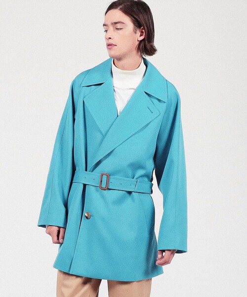 CABaN（キャバン） トレンチコート S ブラック メンズ : ZOZOTOWN