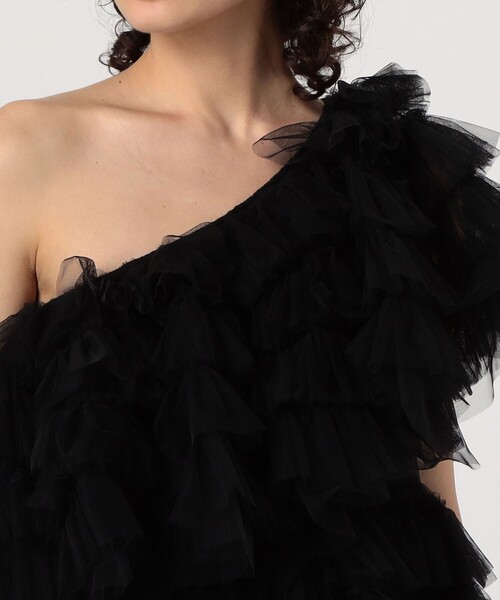 ブラウス シャツ Molly Goddard SOFT TULLE アシンメトリーブラウス レディース ブラウス シャツ Molly Goddard SOFT TULLE アシンメトリー