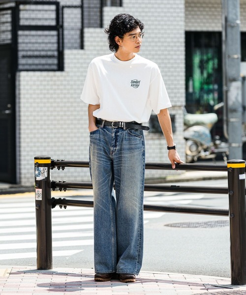 RAGEBLUE ジーンズ 12oz/ヴィンテージライクバギーデニムワイド