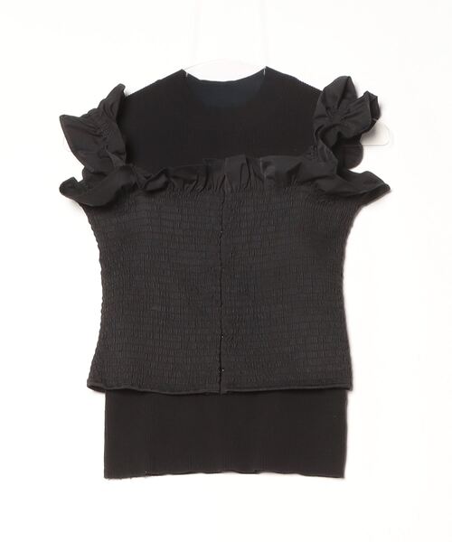 「FRAY I.D」 ニットアンサンブル ONE SIZE ブラック レディース