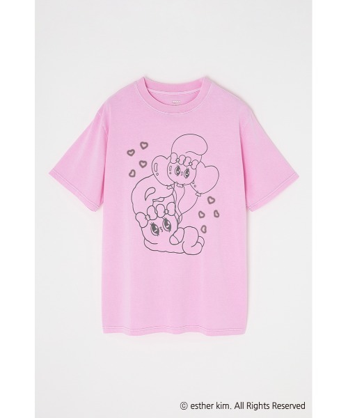 SLY（スライ） tシャツ 半袖 Esther Bunny x SLY LOOSE T/SH エスター