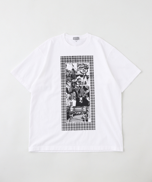 シーイー C.E キャブエンプト Tシャツ カットソー 半袖 プリント M 白 C.E（シーイー）Tシャツ・カットソー 白 サイズ:M メンズ