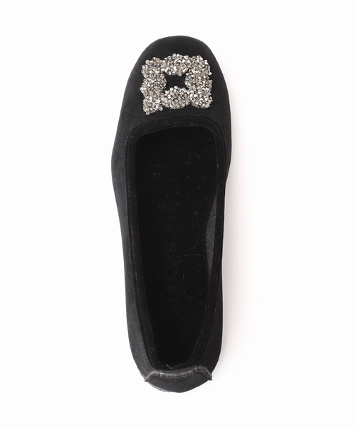 iena MALUS /マリュス　VELVET SHOES 36 イエナ IENA 《予約》MALUS/マリュス VELVET BIJOU SHOES