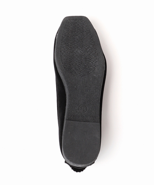 IENA シューズ MALUS/マリュス VELVET BIJOU SHOES レディース