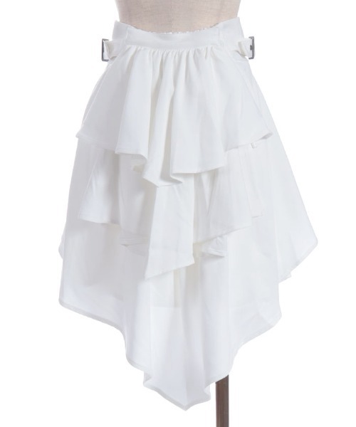 axes femme POETIQUE パンツ バッスルデザインショートパンツ
