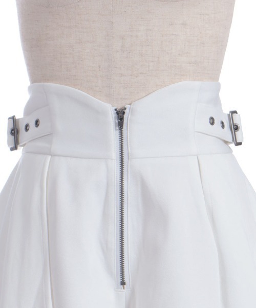 axes femme POETIQUE パンツ バッスルデザインショートパンツ