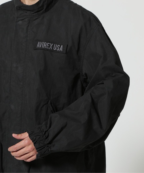 AVIREX ブラック モッズコート AVIREX｜《WEB&DEPOT限定》MSPCOPENING M-65 COAT/M-65