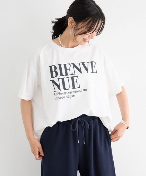 tシャツ BARNYARDSTORM / ワイドシルエットロゴプルオーバー レディース