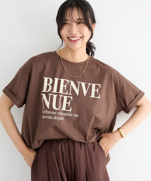 tシャツ BARNYARDSTORM / ワイドシルエットロゴプルオーバー レディース BARNYARDSTORM tシャツ / ワイドシルエットロゴプルオーバー