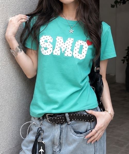 SHEENA（シーナ） tシャツ 半袖 「新色追加・7色展開」ドットロゴ