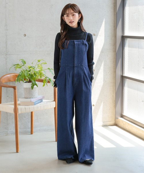 サロペット オーバーオール 「 低身長向けサイズ 」 キャミストラップ