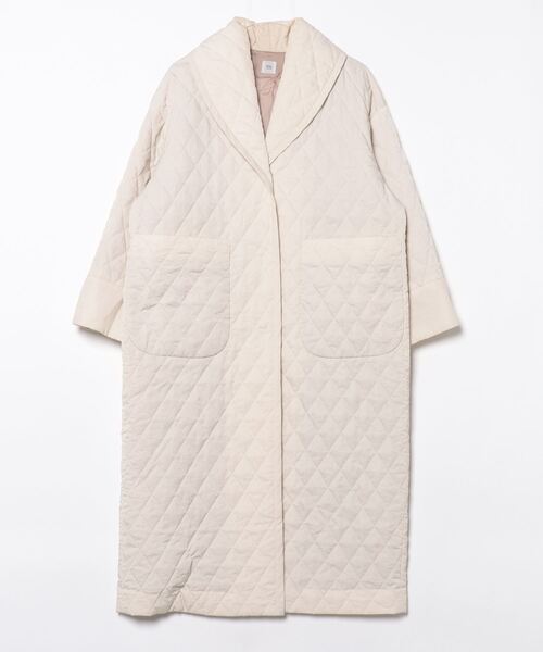 ◎新品未使用タグ付き◎IENA イエナ ◎2022AW キルティングベンチコート IENA（イエナ）の「ノーカラーキルティングコート◇（その他アウター
