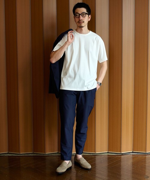 「SHIPS」 半袖Tシャツ LARGE ホワイト メンズ