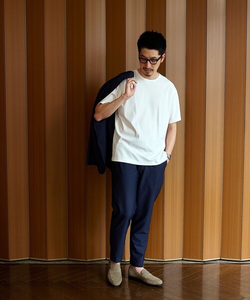 「SHIPS」 半袖Tシャツ LARGE ホワイト メンズ