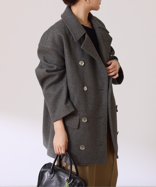 Isabelle Marant étoile Pコート オーバーサイズ ネイビー Isabelle Marant étoile Pコート オーバーサイズ ネイビー