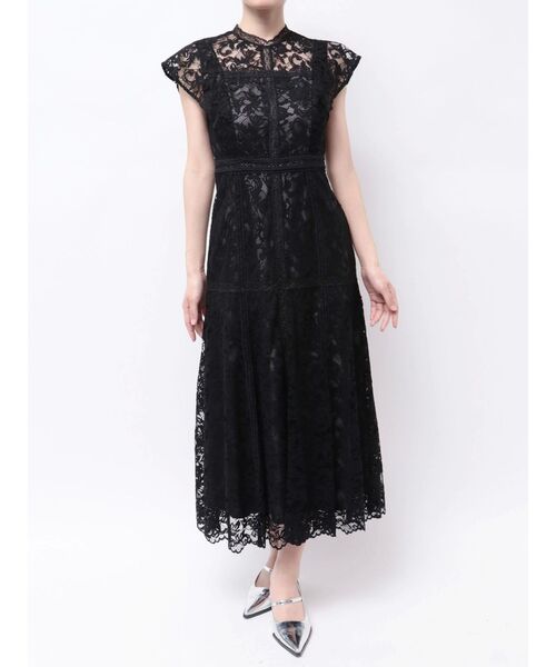 MERCURYDUO（マーキュリーデュオ） ドレス レースハイネックドレス