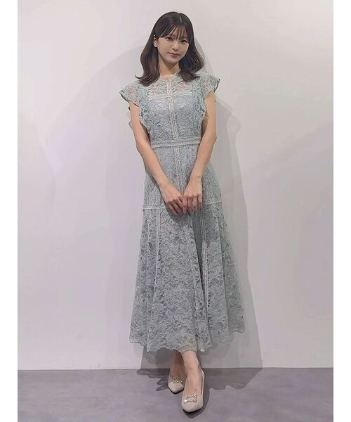 MERCURYDUO（マーキュリーデュオ） ドレス レースハイネックドレス