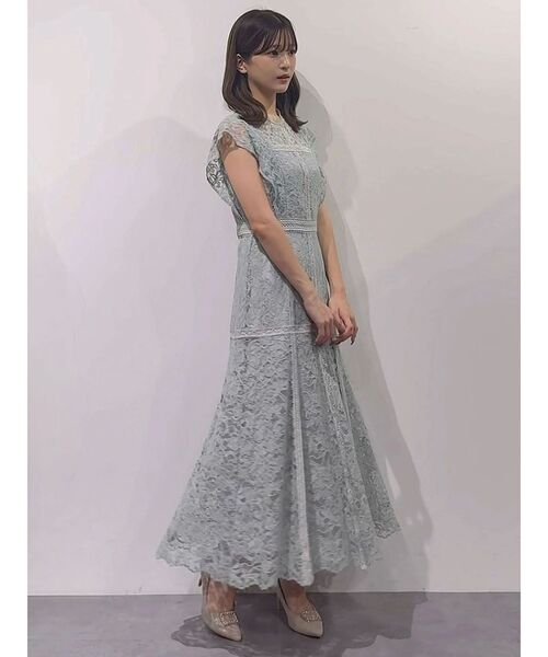 MERCURYDUO（マーキュリーデュオ） ドレス レースハイネックドレス