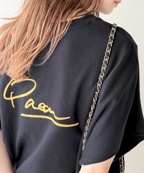 「classicalelf」 半袖カットソー MEDIUM ベージュ レディース_画像4