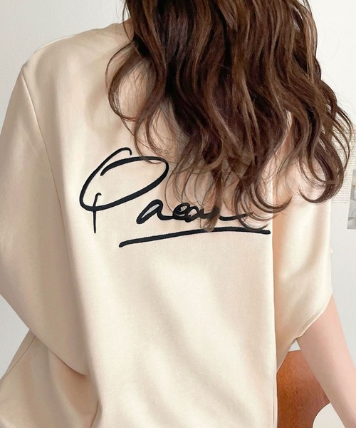 「classicalelf」 半袖カットソー MEDIUM ベージュ レディース_画像6