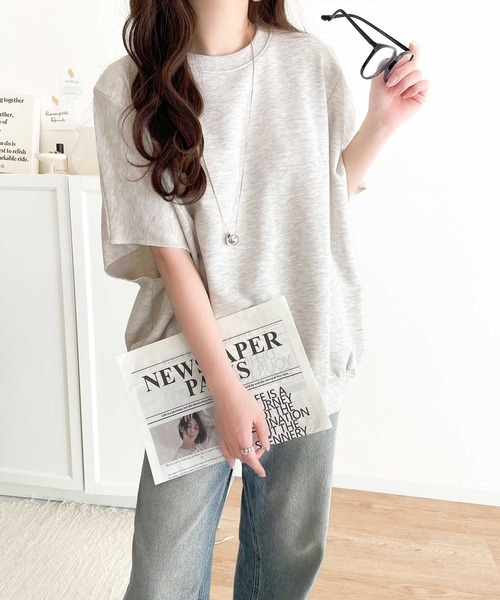 「classicalelf」 半袖カットソー MEDIUM ベージュ レディース_画像8