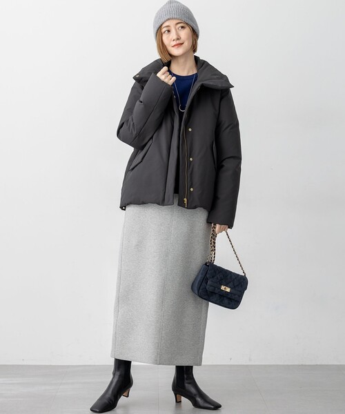 23区（ニジュウサンク） ダウンコート ダウンジャケット ミリタリー A