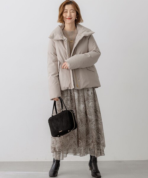 23区（ニジュウサンク） ダウンコート ダウンジャケット ミリタリー A